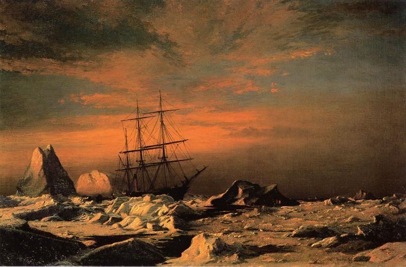 William Bradford Ice Dwellers Watching the Invaders